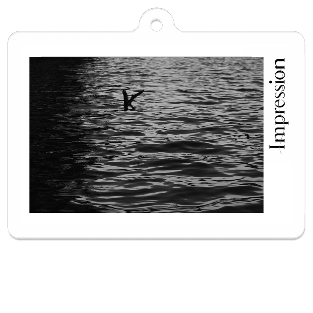 写真展「impression」アクリルキーホルダー　Yuiko Ishikawa「やさしさ」