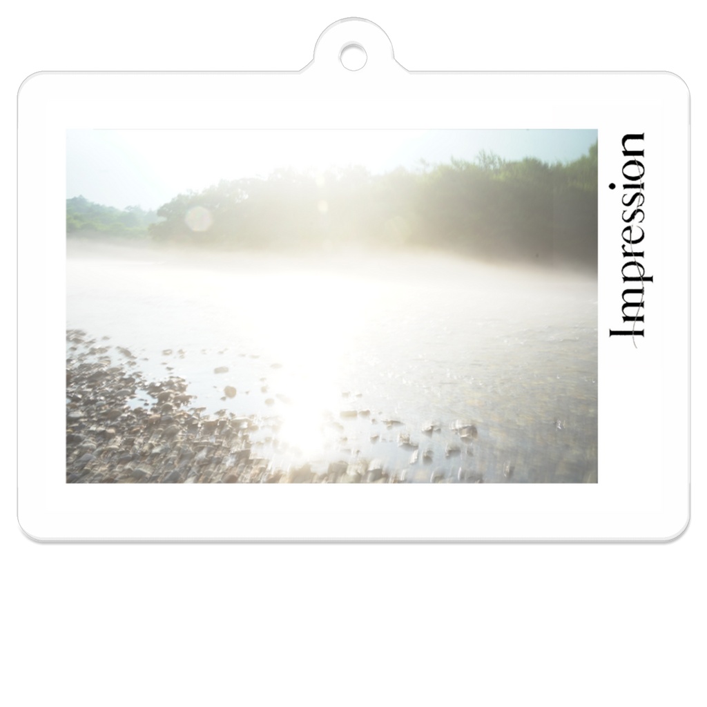 写真展「impression」アクリルキーホルダー　河内真凜/kai「衝動」