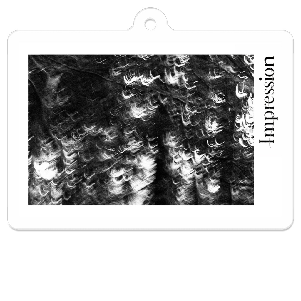 写真展「impression」アクリルキーホルダー　戸田倫太郎「0D」