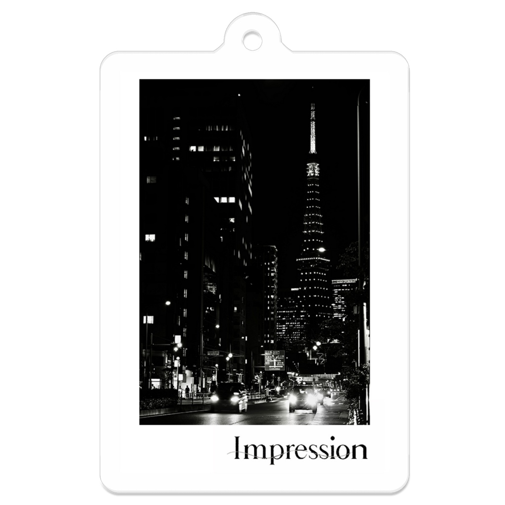 写真展「impression」アクリルキーホルダー　今村賢弥「コンステレーション」