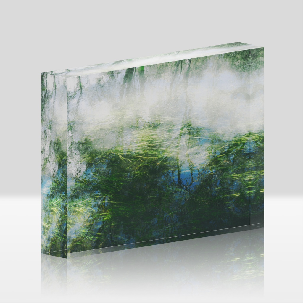 写真展「impression」アクリルブロック　A「沼」