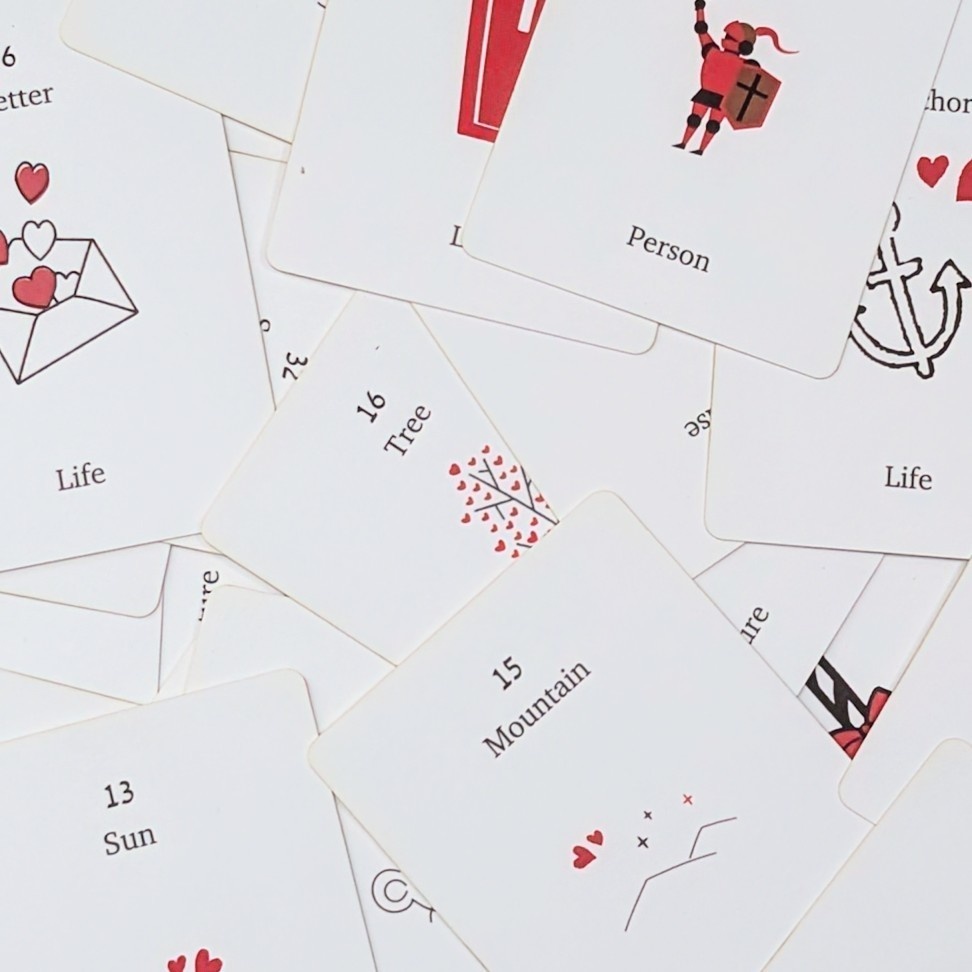 バレンタインコーヒーカード