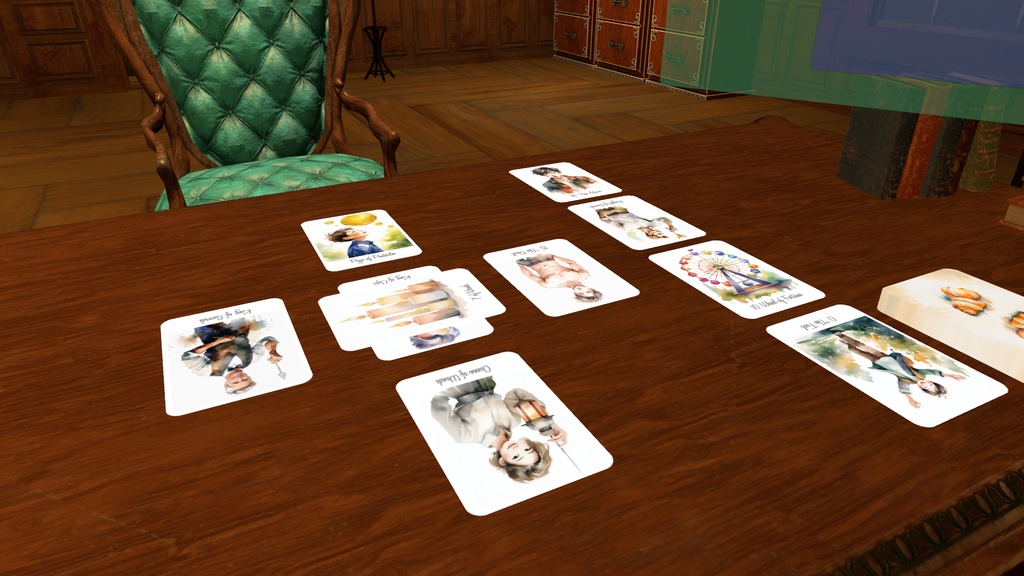 【T-cups専用追加データ】Tiny Blessing Tarot【VRC】