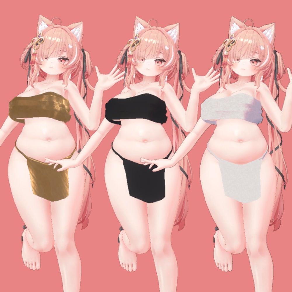 【イチゴ対応衣装】ふんどし(さらし付き)