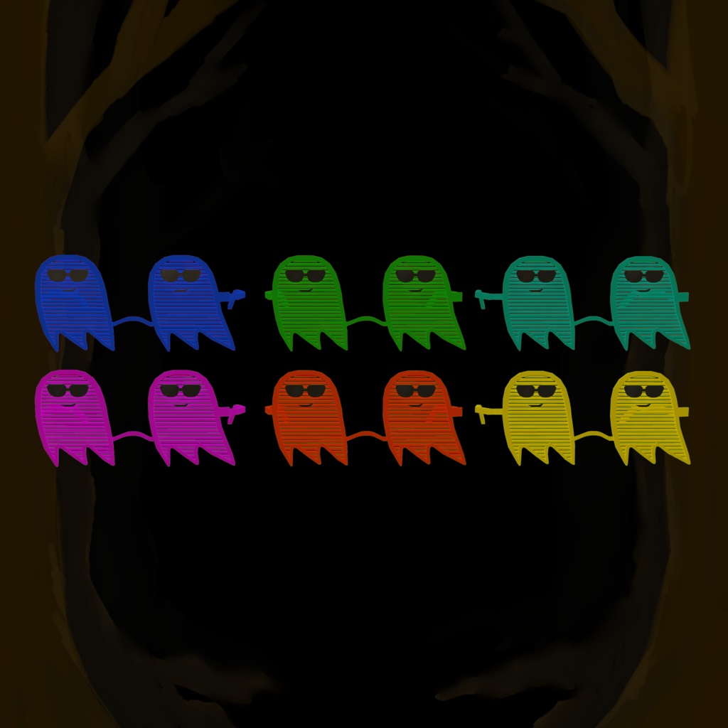 【VRchat想定】おばけサングラス