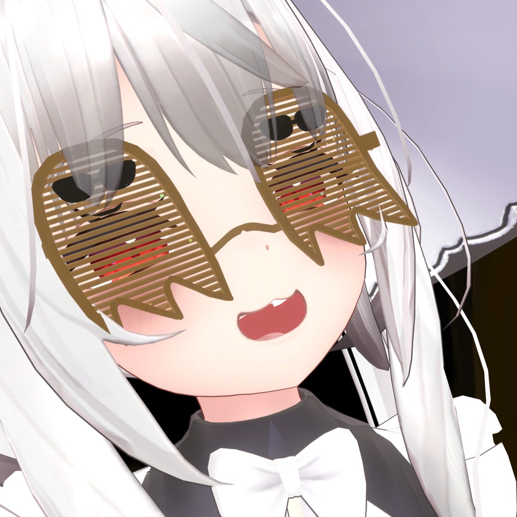 【VRchat想定】おばけサングラス