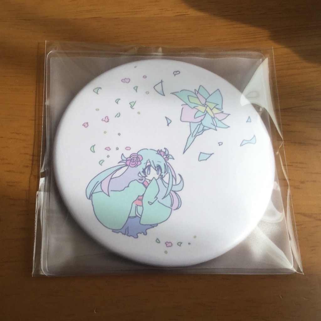 つららちゃんの缶ミラー