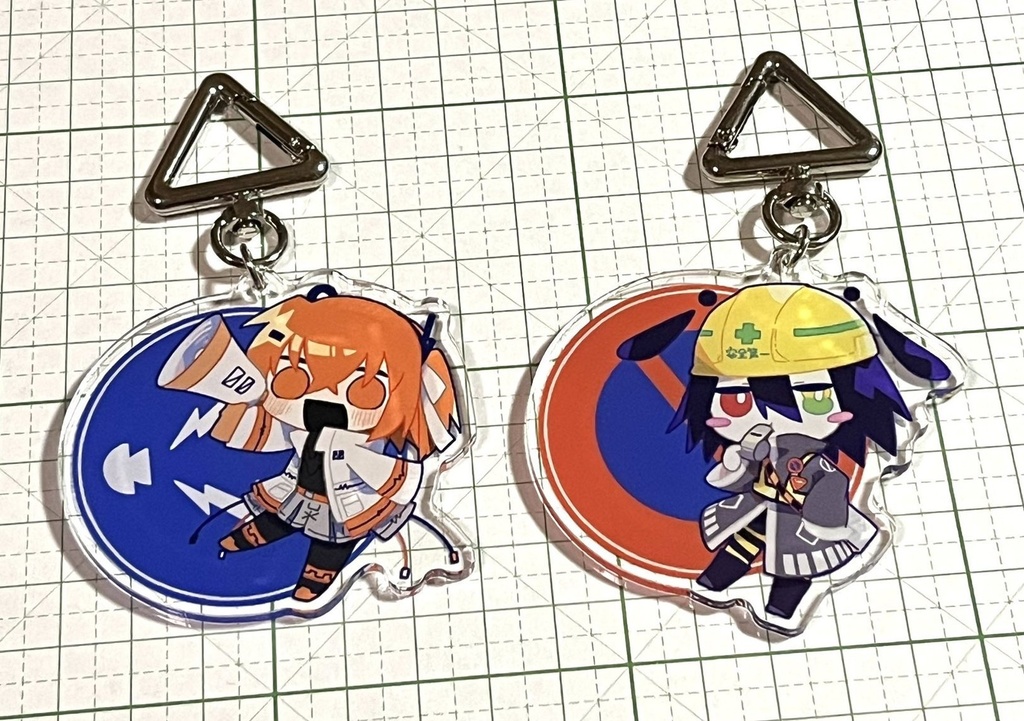 アクリルキーホルダー 足立レイ/道標キロ