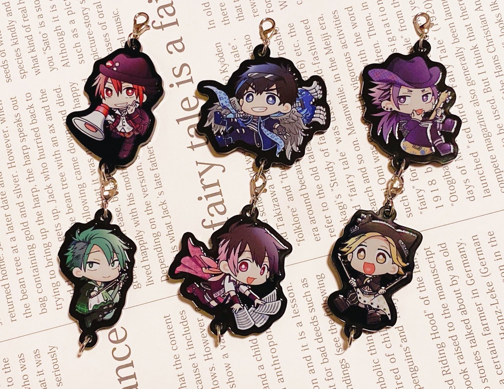 バンド松アクリルチャーム