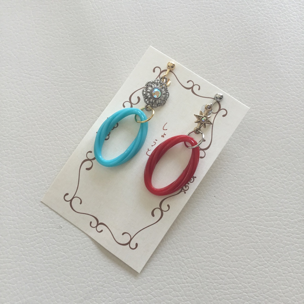 【MHA】オーバルイヤリング