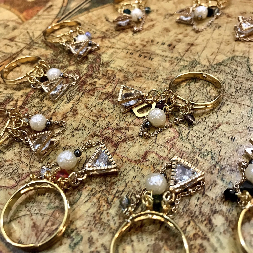 【JG】 人造石の指輪