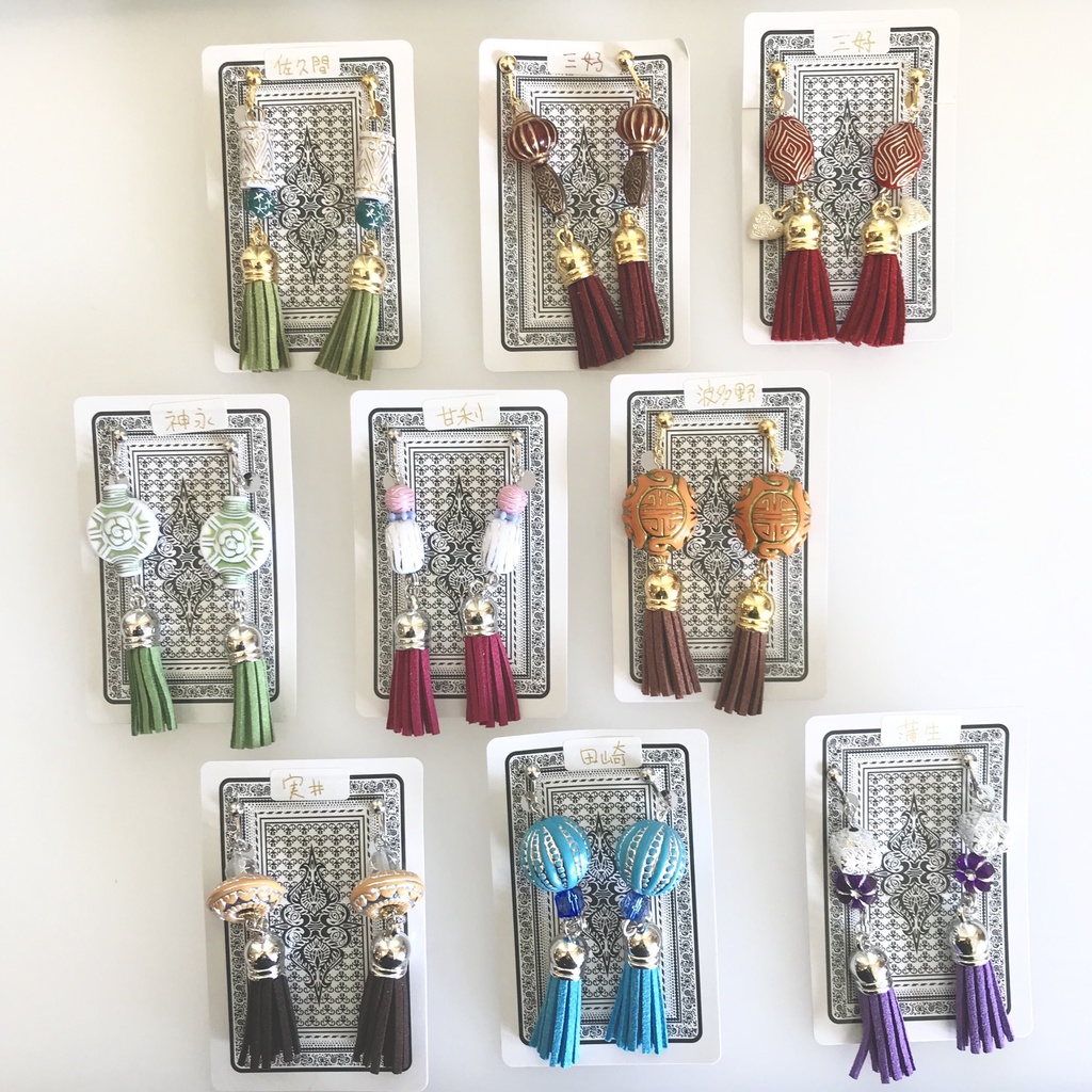 【JG】にぎやか耳飾り