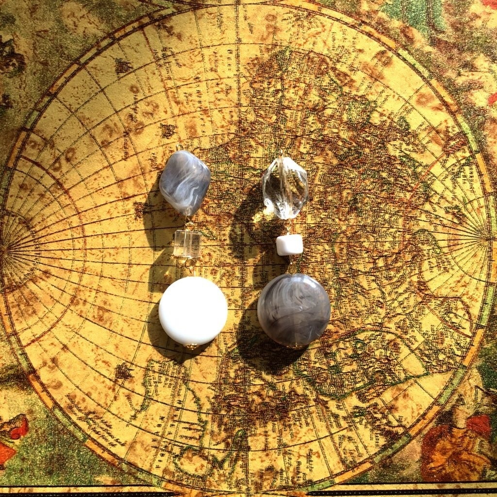 【JG】大粒耳飾り