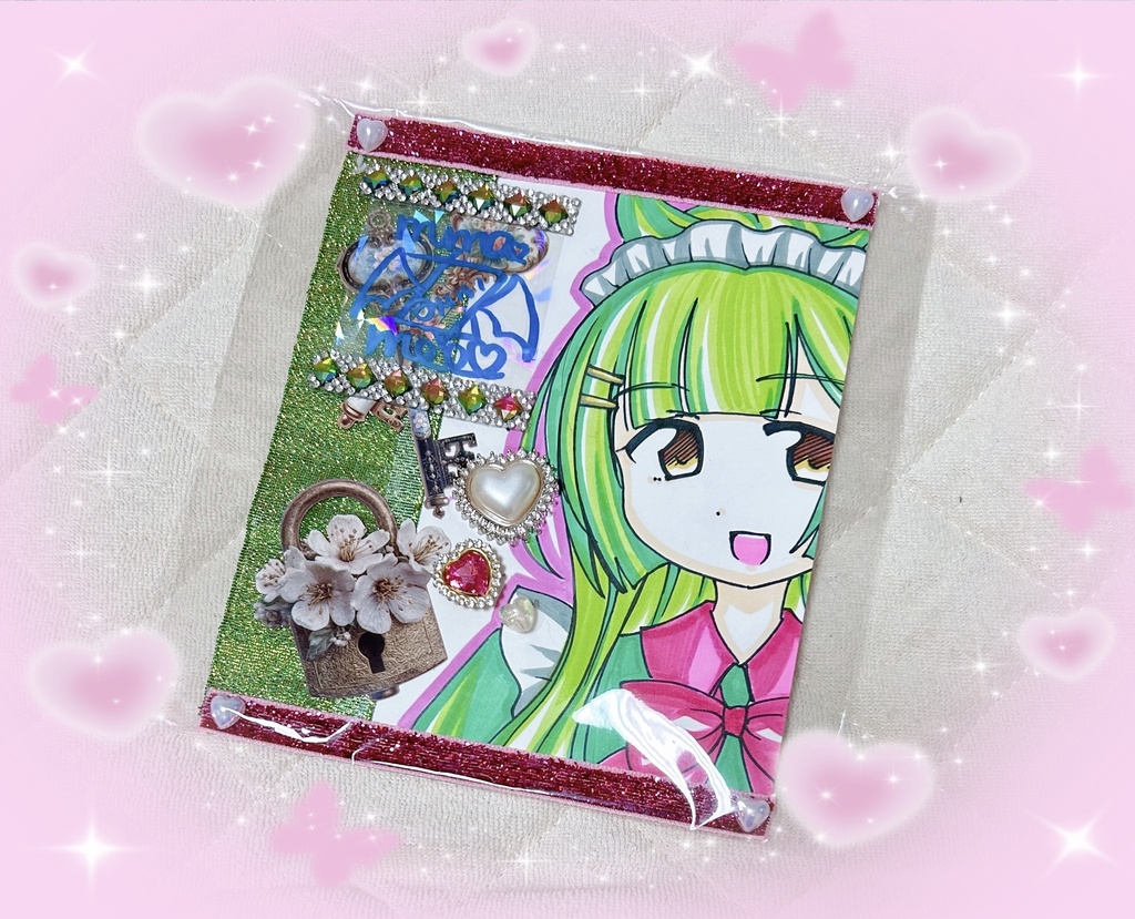 東北ずん子 メイド 手描きイラスト