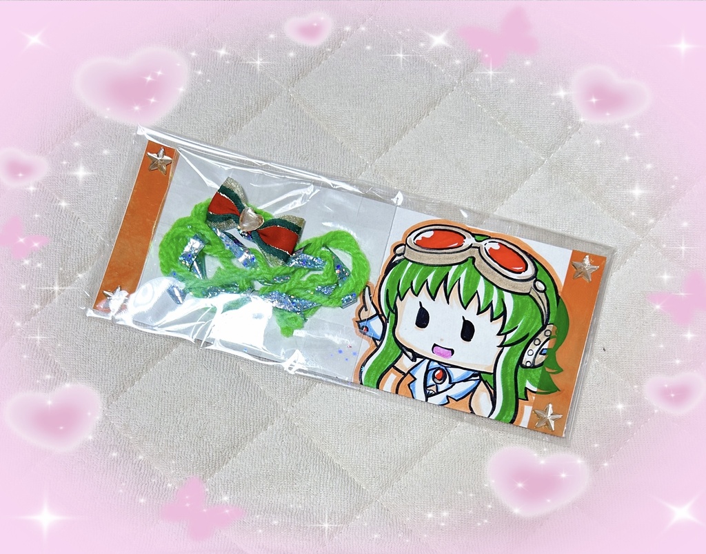GUMI 手描きイラスト ミサンガ
