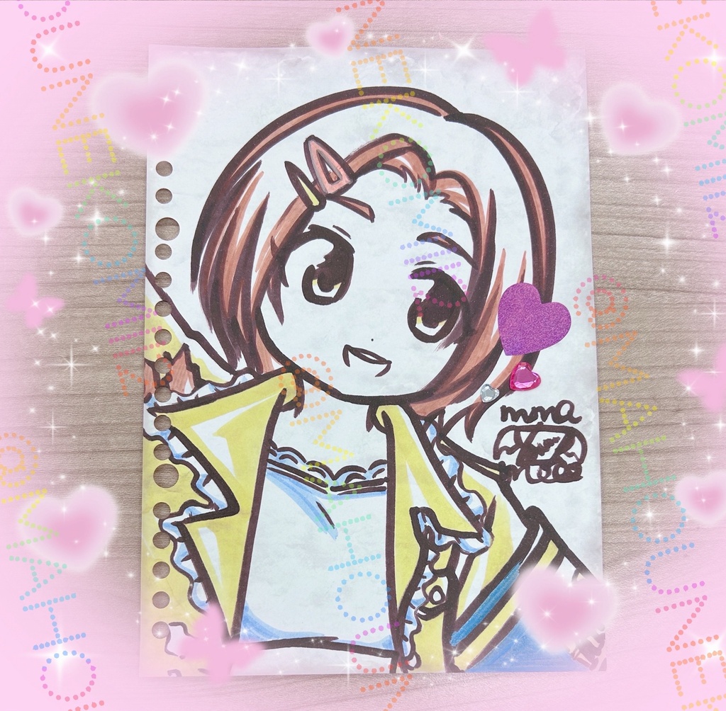 U149 龍崎薫 アイマス 手描きイラスト