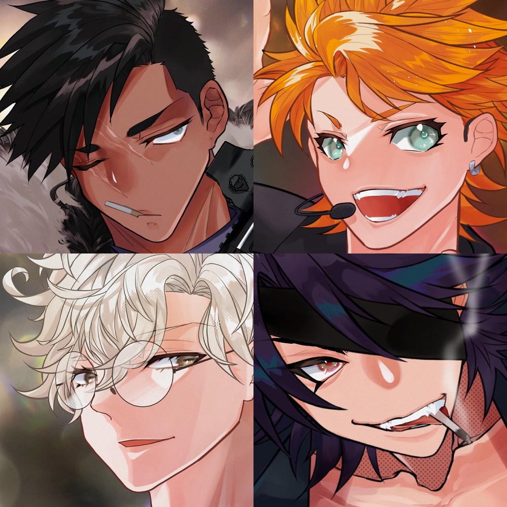 【冊子版】Animal Zodiac Illustration