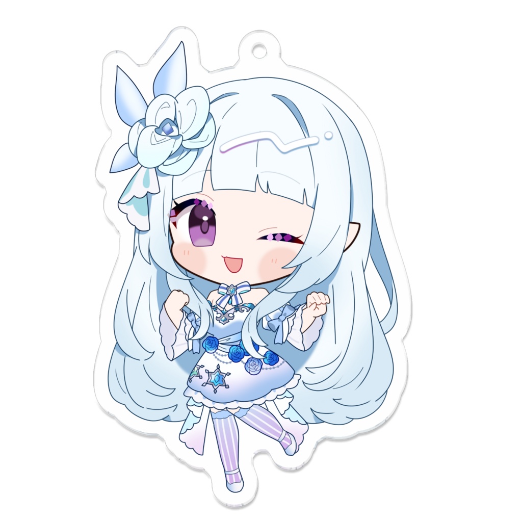 アクリルキーホルダーB(ウィンク)
