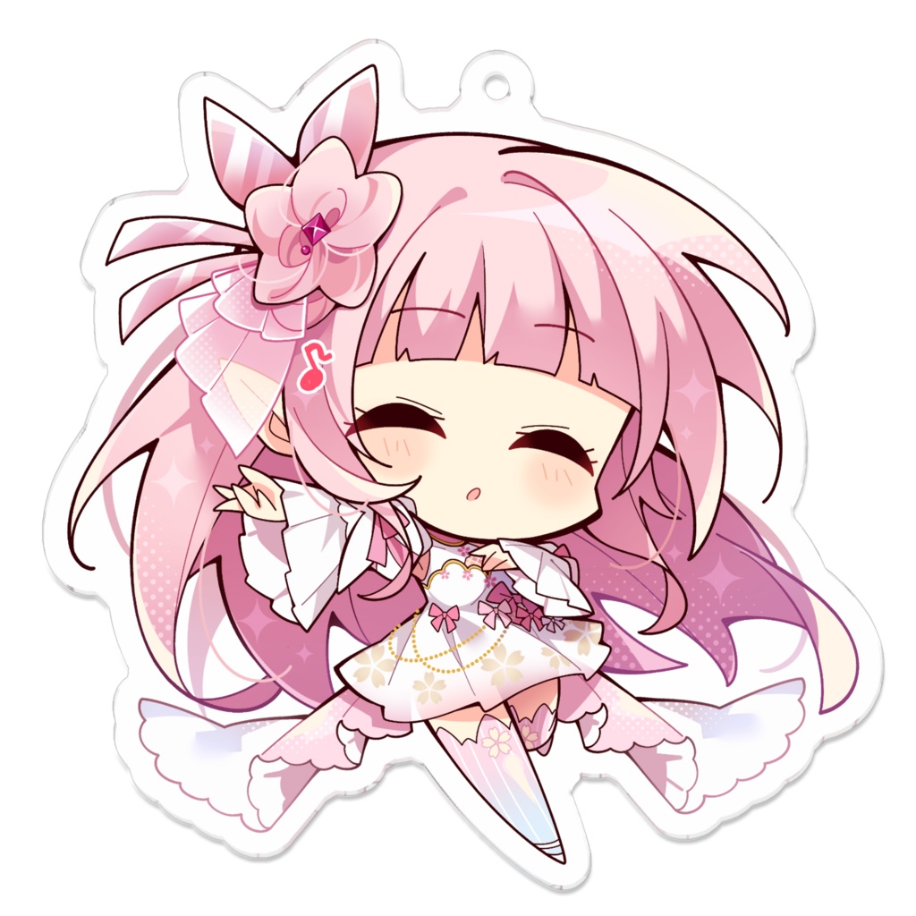 アクリルキーホルダー(三周年限定桜りるC)