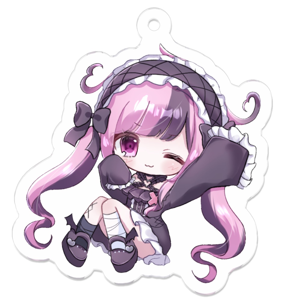 誕生日記念アクキー(口閉じ)