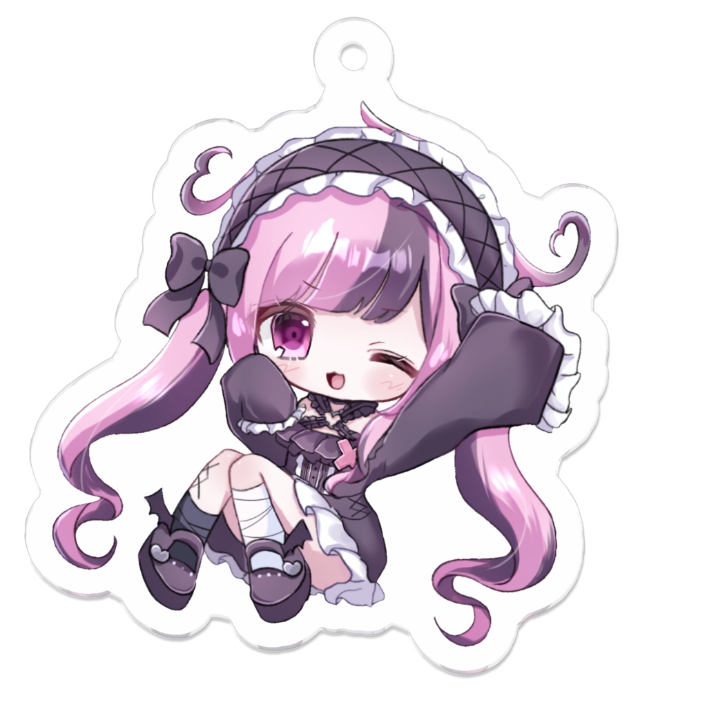 誕生日記念アクキー(口開け)