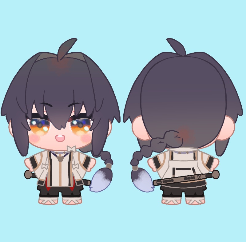 ばぶぬ伊剣ちゃんセット