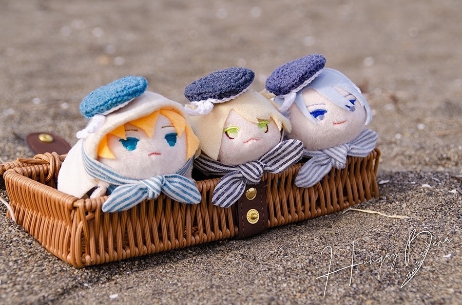 バイカラーマリンスカーフ(全6色/もちマス・もちマスミニサイズ)