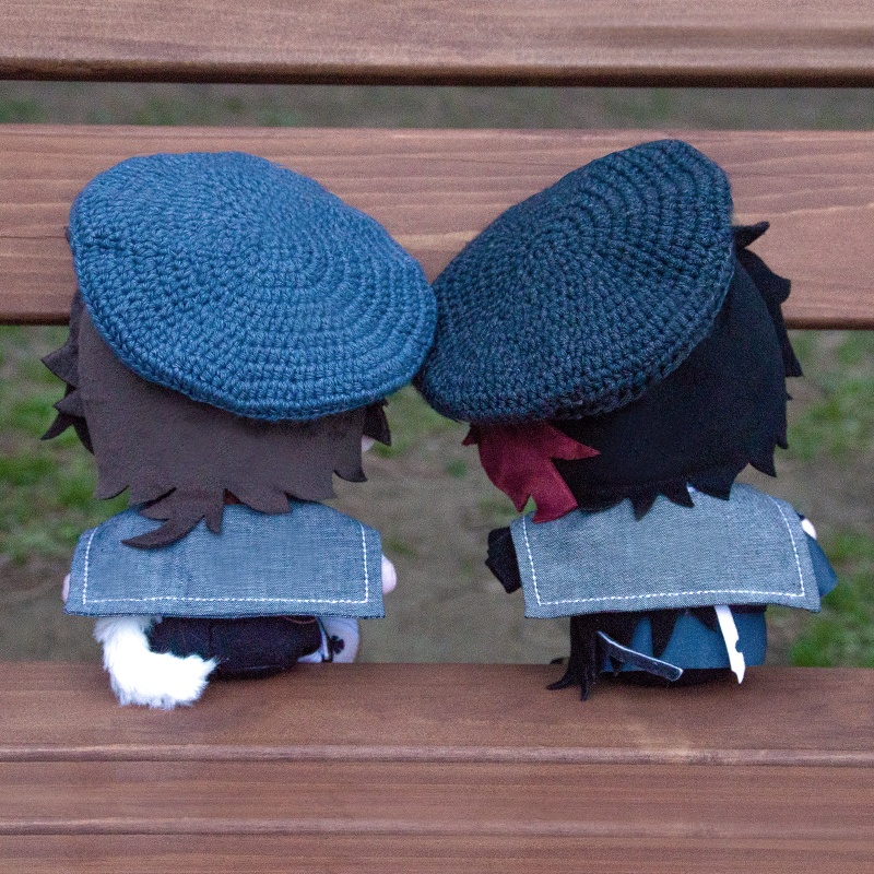 デニム調セーラー襟(全5色/わんぱくサイズ)