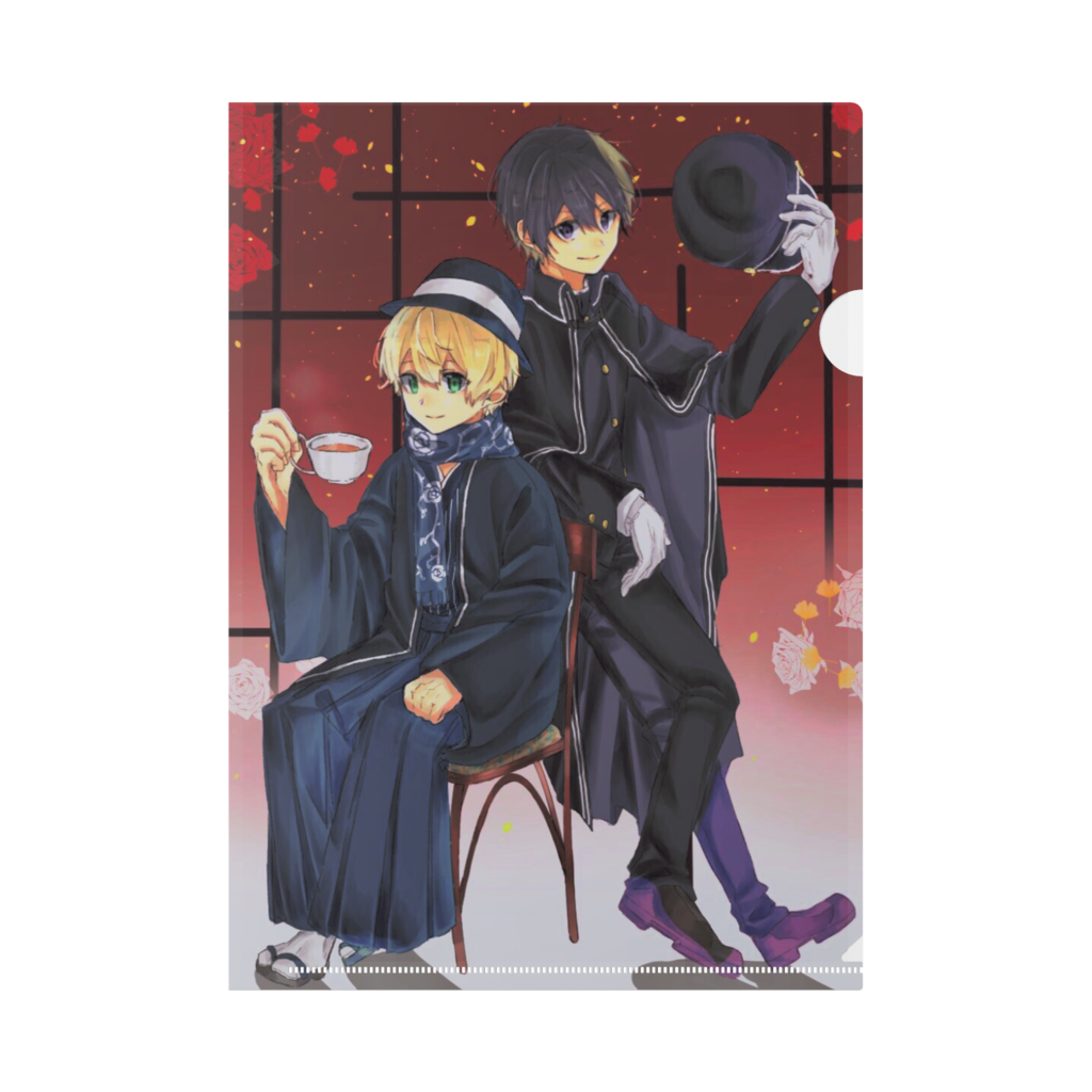 SAOコラボカフェクリアファイル