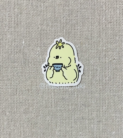 ごはんくださいステッカー