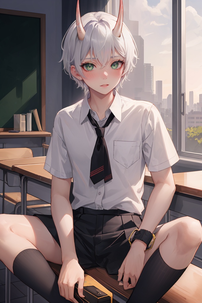 【AIオリジナル】かわいい男の子BASE