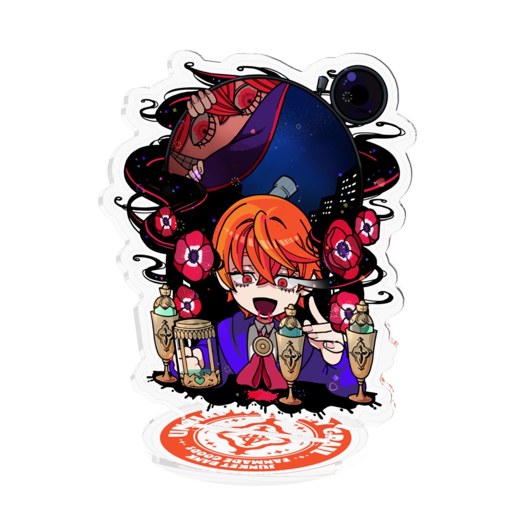 アクリルフィギュア(100mm×100mm)