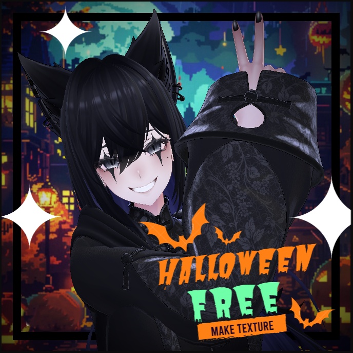 【FREE/無料】ハロウィンメイク
