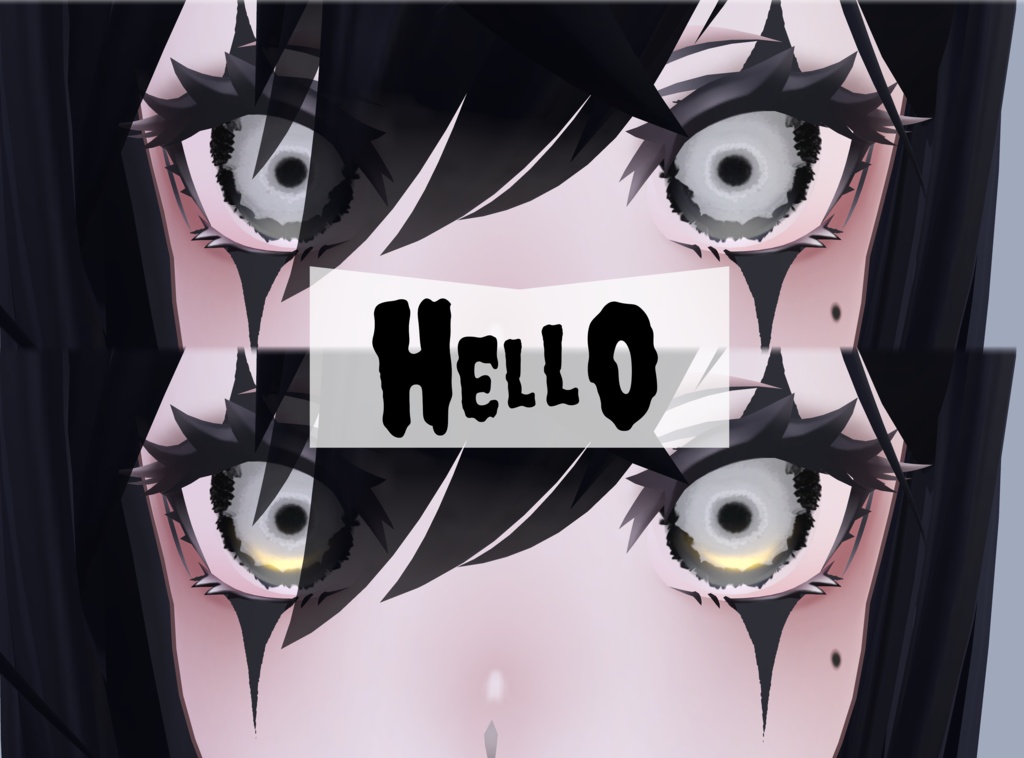 【hello&ween EYEtexture】ラシューシャ対応10色over