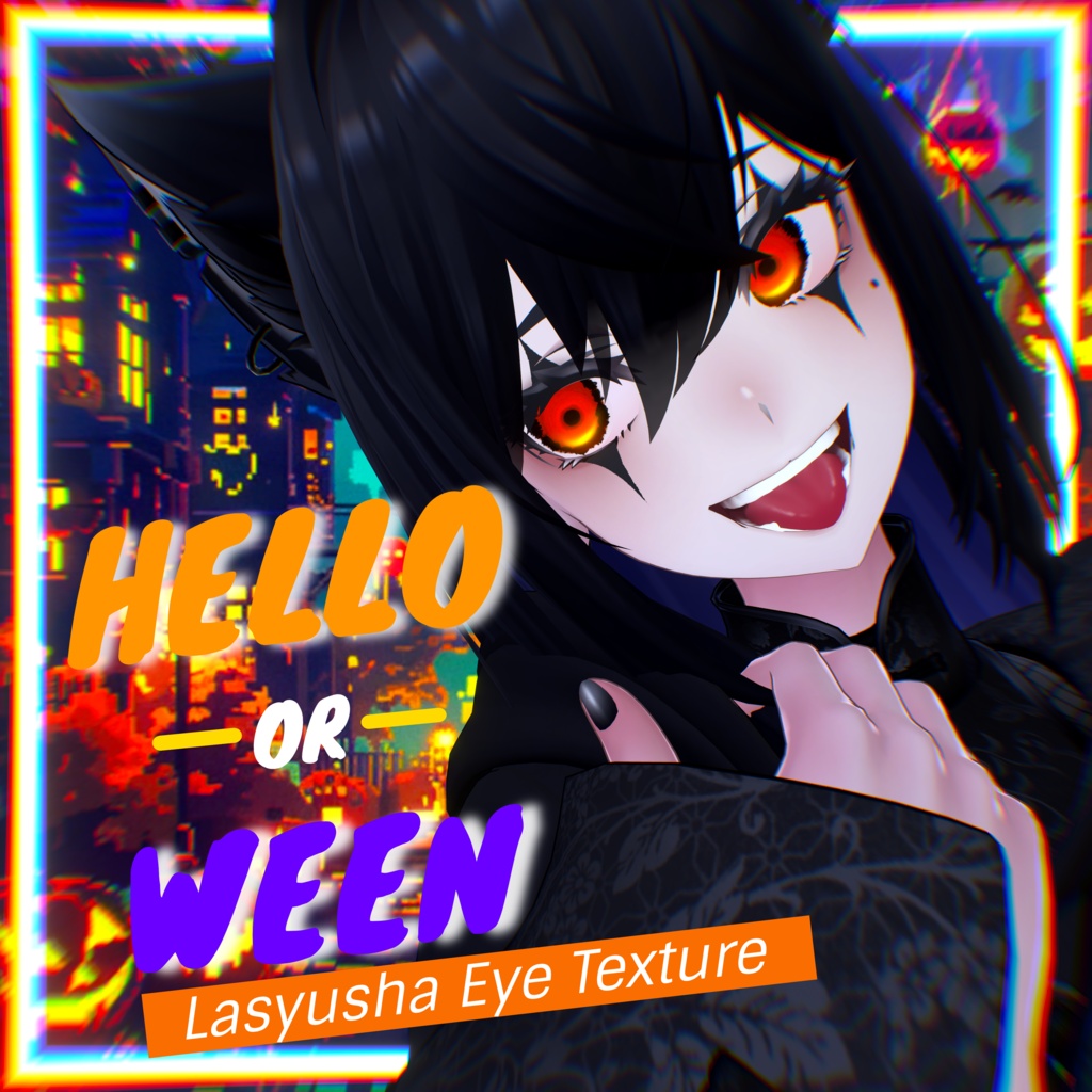 【hello&ween EYEtexture】ラシューシャ対応10色over