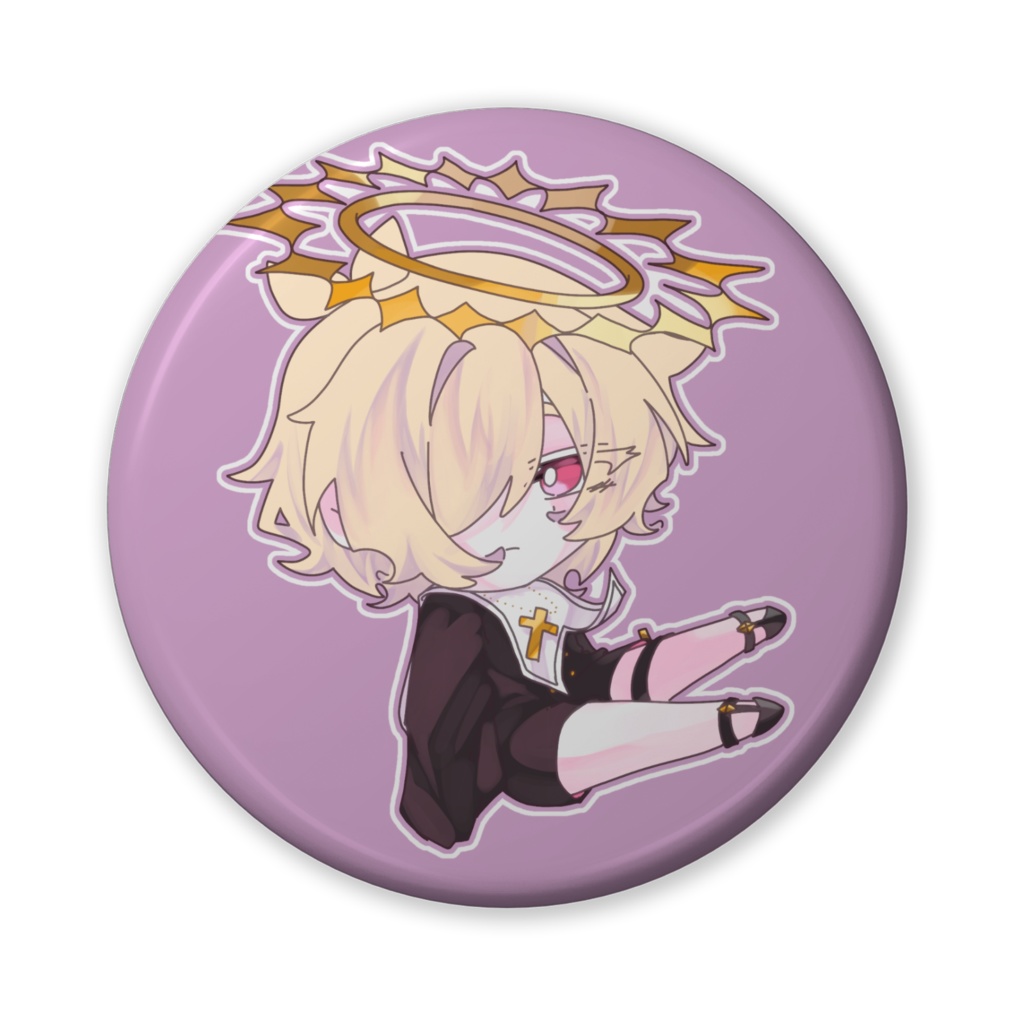 カゼヒキくん缶バッジ(UTAU/VOCALOID6)