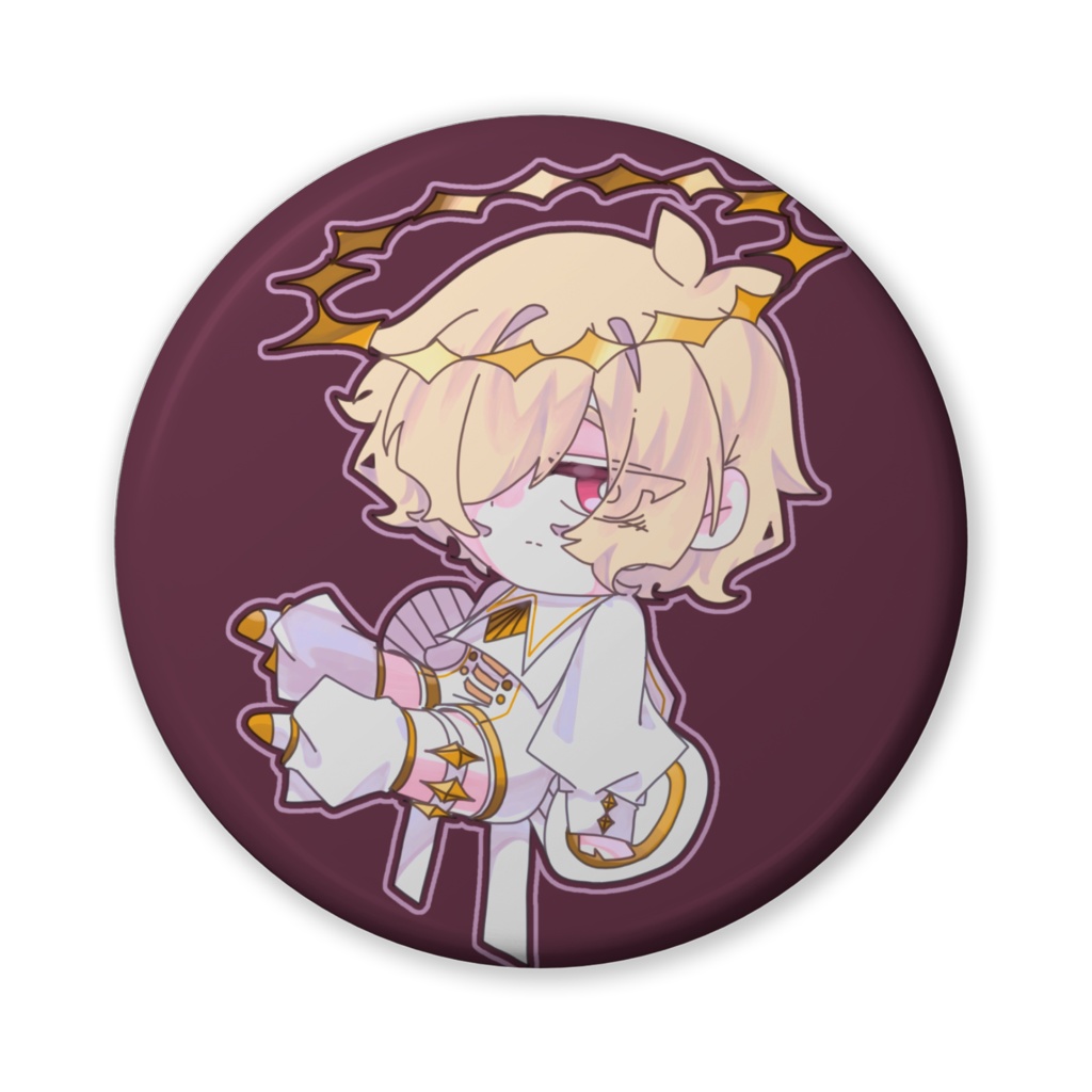 カゼヒキくん缶バッジ(UTAU/VOCALOID6)