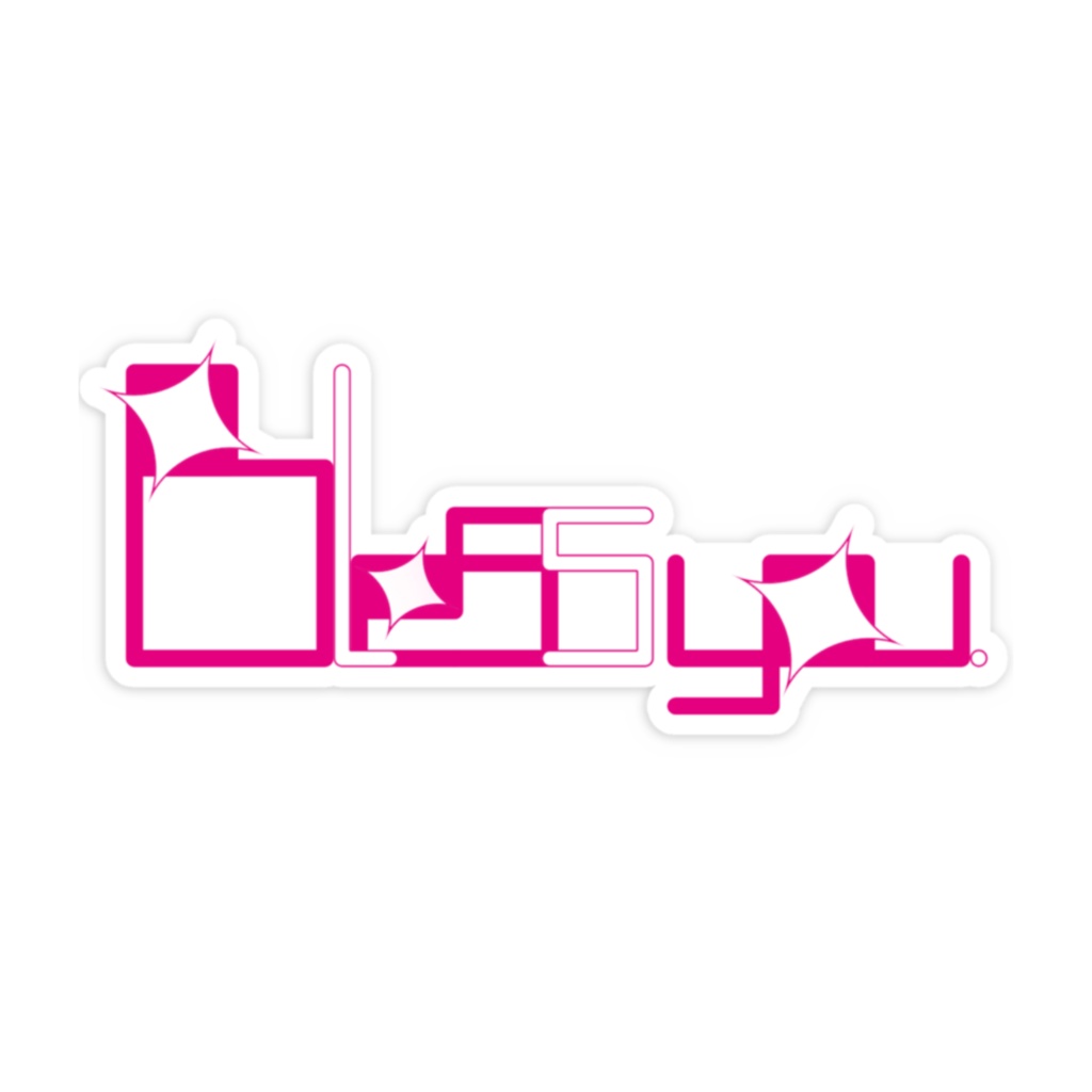 Bless you. ロゴダイカットステッカー