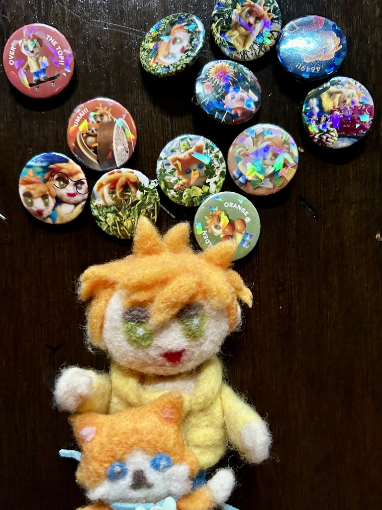 楓モドキの缶バッジ2024 (全12種:ランダム・コンプセット)