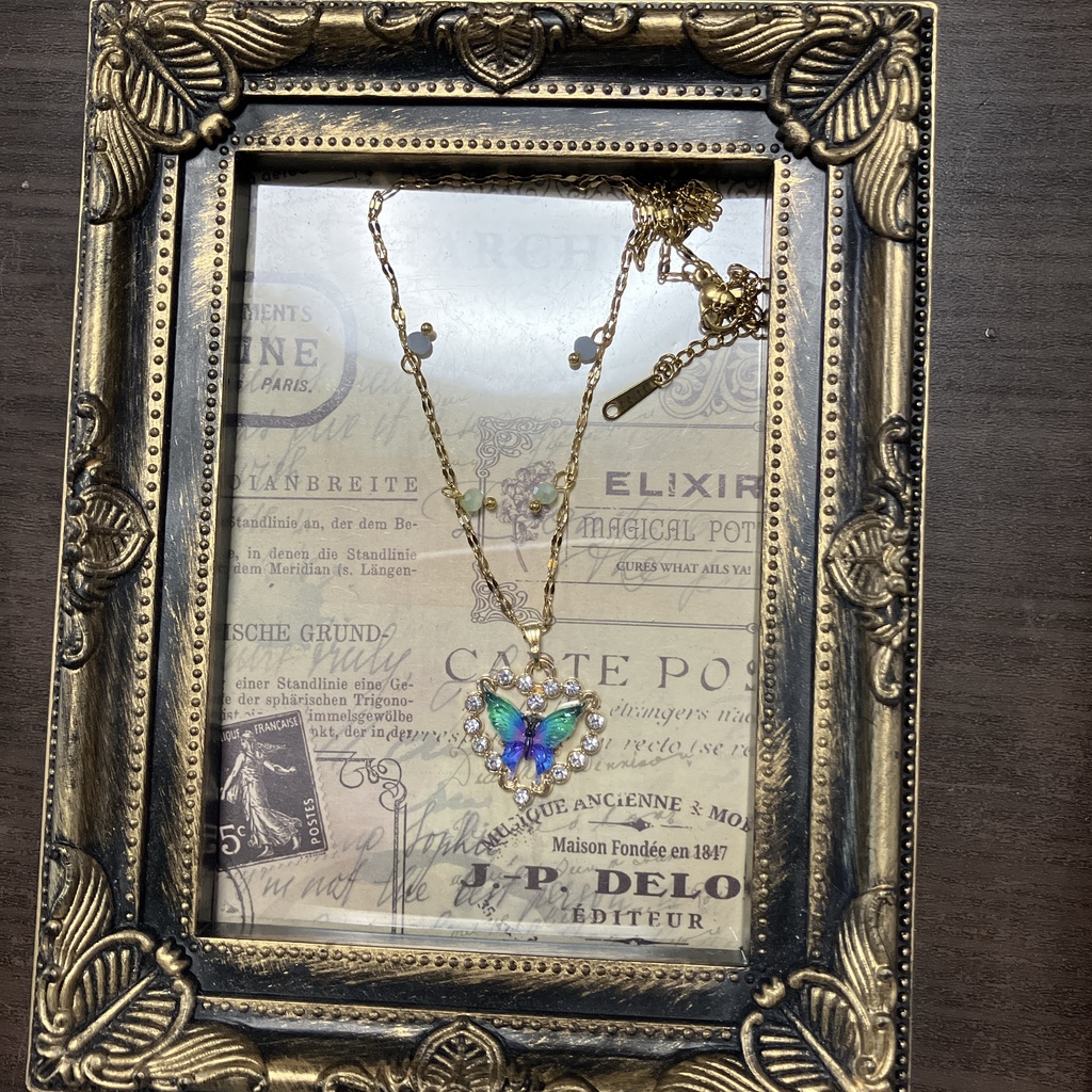 蝶♡ネックレス