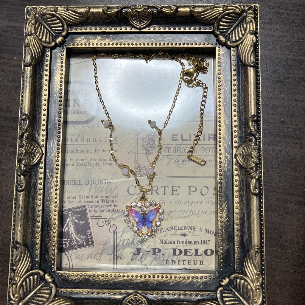 蝶♡ネックレス