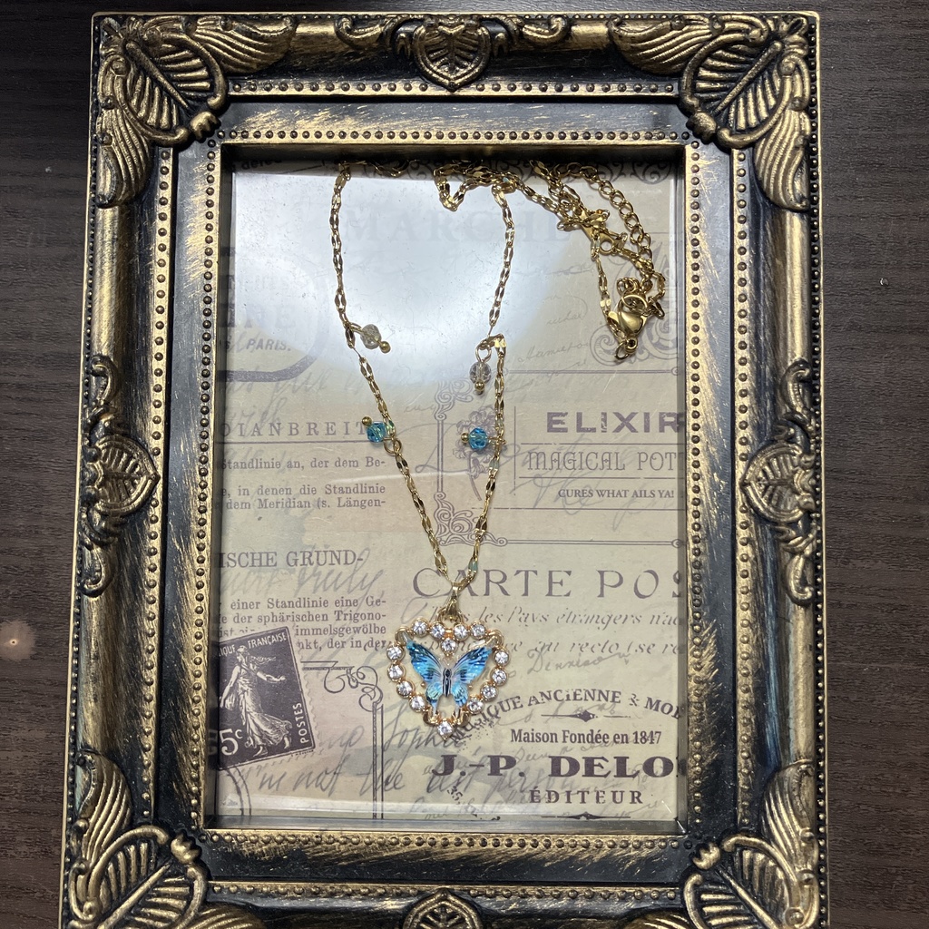 蝶♡ネックレス