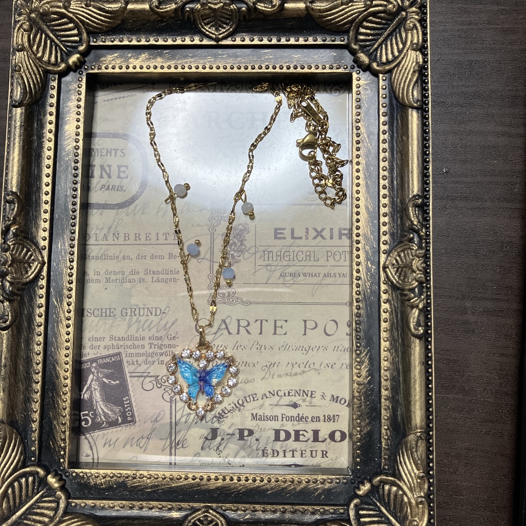 蝶♡ネックレス