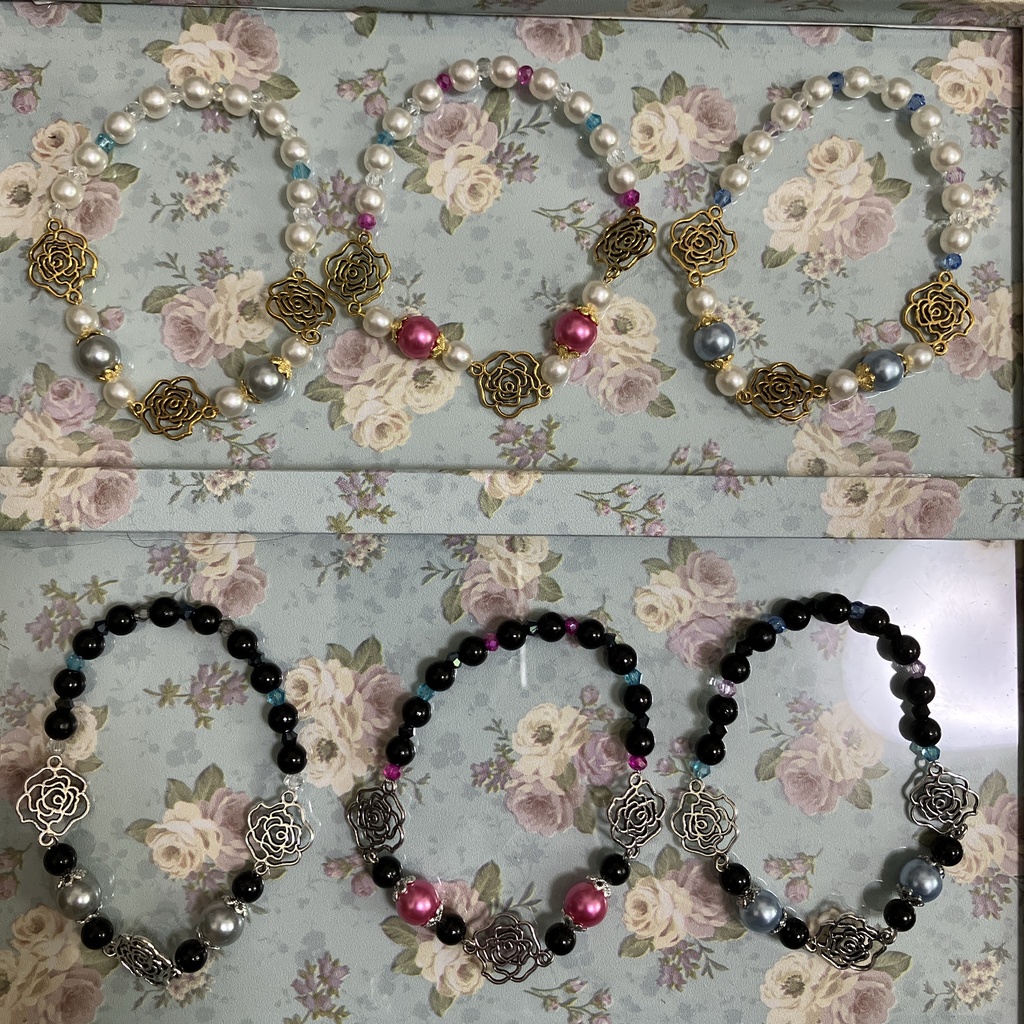 🆕🐏イメージ薔薇のブレスレット