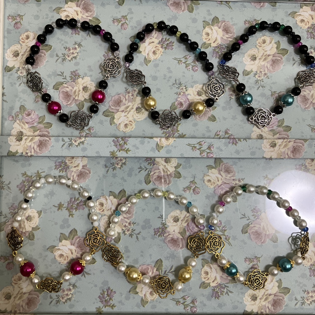 🆕🐏イメージ薔薇のブレスレット
