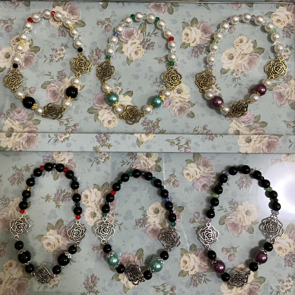 🆕🐏イメージ薔薇のブレスレット