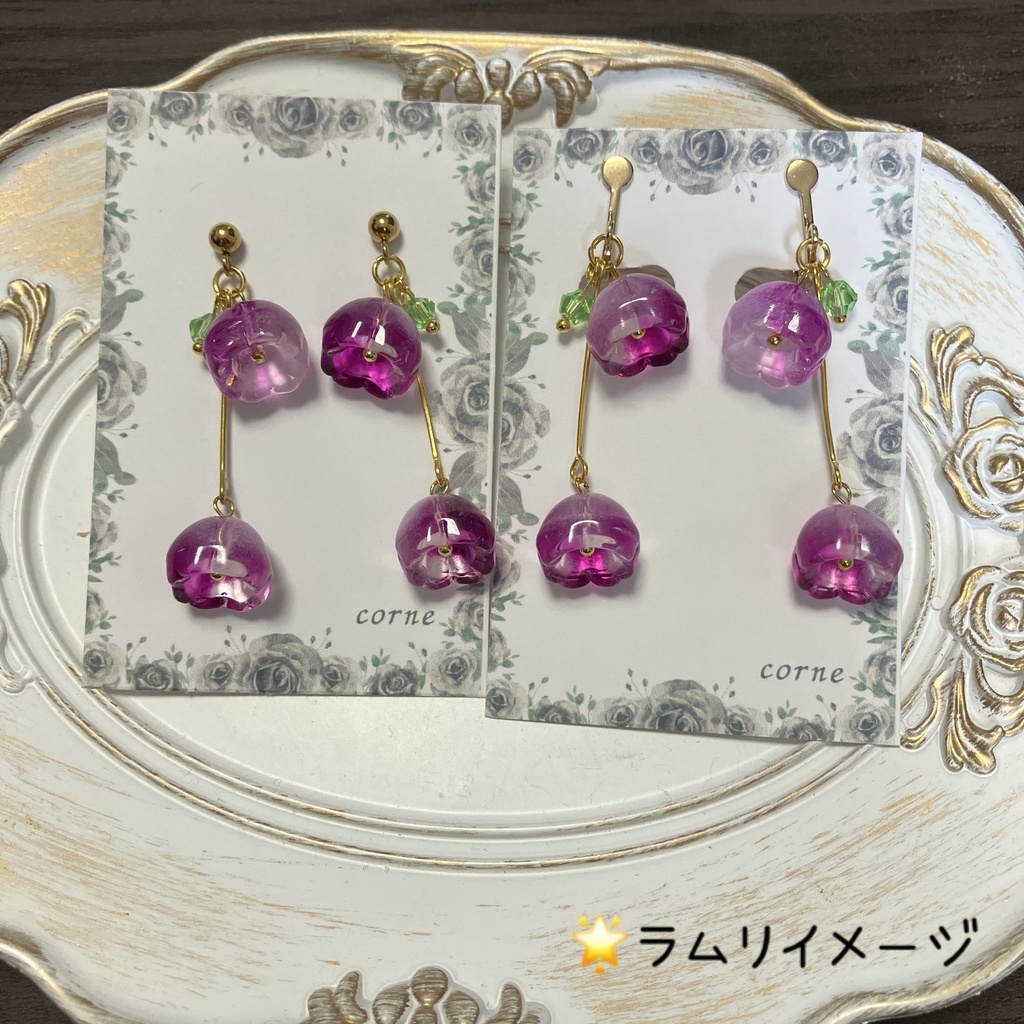 aknkイメージシャララン✨イヤリング&ピアス