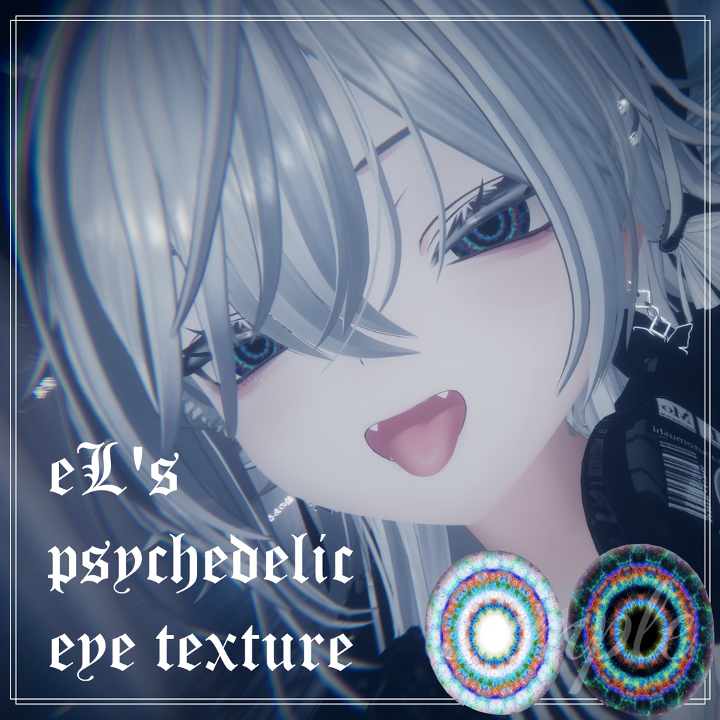 【3アバター対応】eL's psychedelic eye