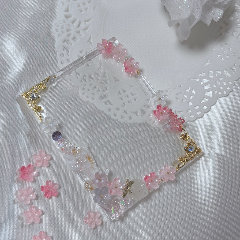 ビジューフレーム: la lune さくらけーき