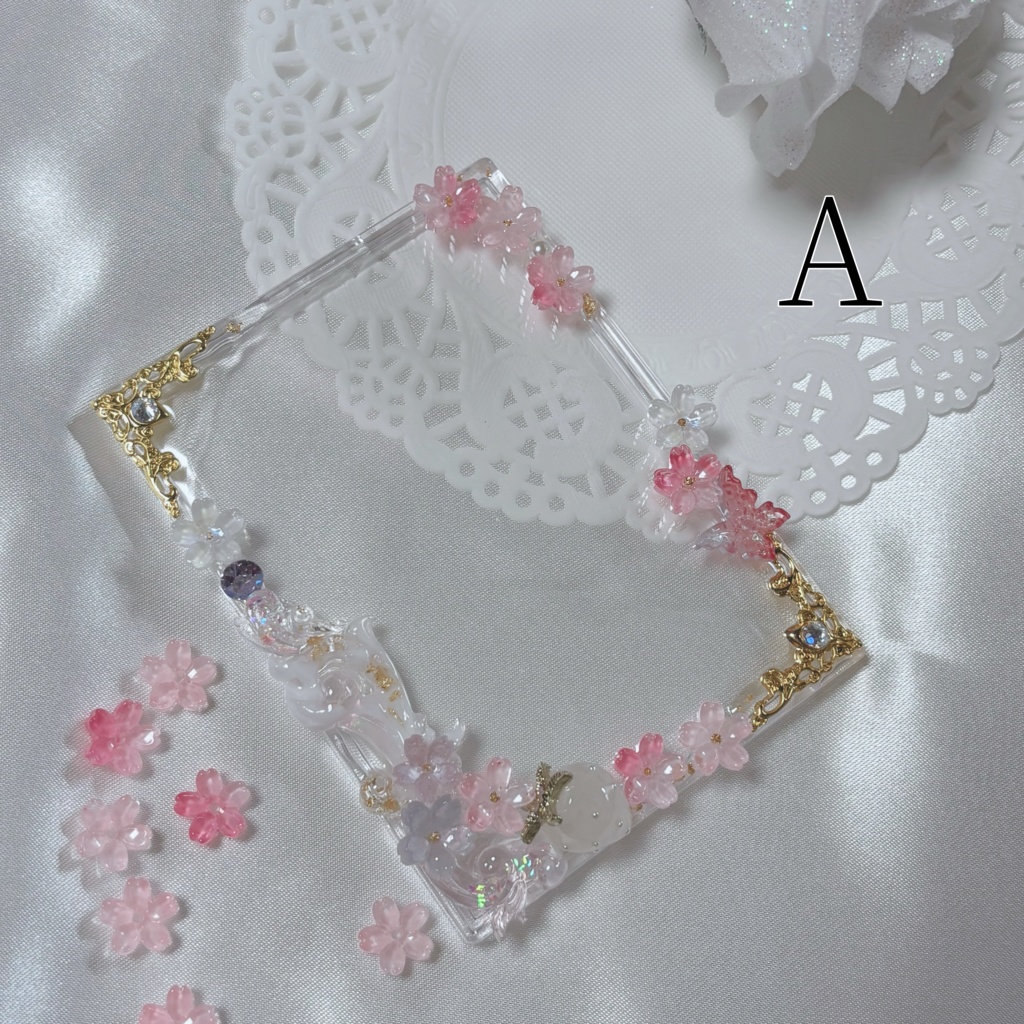 ビジューフレーム: la lune さくらけーき